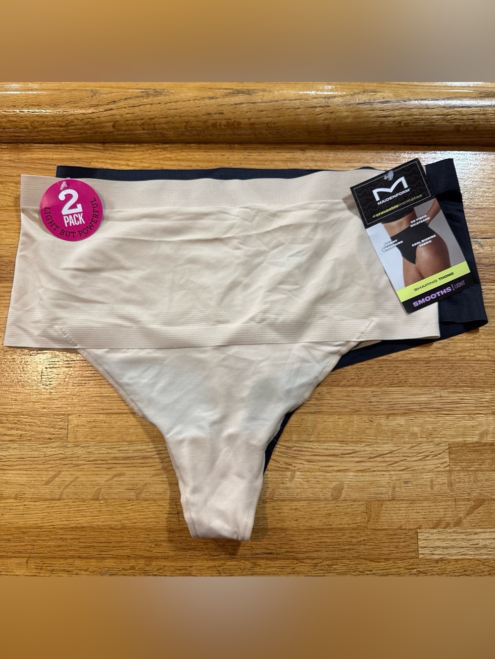 2 Pack Women’s Large Maidenform Thongs